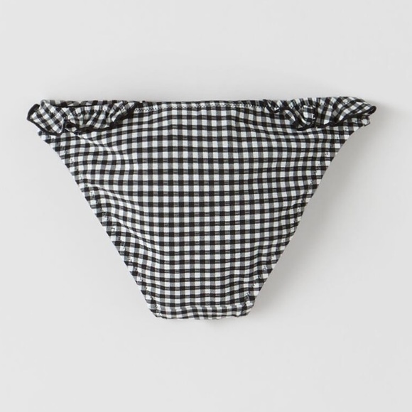 NWT. Zara Kids Gingham Textured Two-piece Bikini. Size 11-12. - Picture 3 of 7